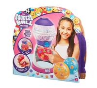 BANDAI The Squeeze Ball Maker - Creador de Pelotas Squishies Antiestrés Reutilizables para Niñas y Niños, Mezcla, Rellena y Aprieta tu Squishie con Muchos Accesorios, CO07715