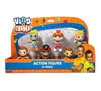 BANDAI Vlad & Niki Play Figura de acción - Pack de 6 Figuras - 6 Figuras de acción articuladas con Accesorios