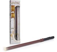 Bandai - Wizarding World - Varita Lumos de Draco Malfoy, Iluminada -Wow! Stuff, WS1192 - Mundo Mágico de Harry Potter, Coleccionables Oficiales, Juguetes y Regalos