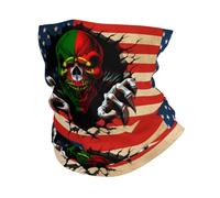 Bandana Bandera De Calavera Portuguesa De América Y Portugal Lavable Braga De Cuello Suave Al Tacto Máscara para Bicicleta Montar A Caballo Yoga 2 Unidades