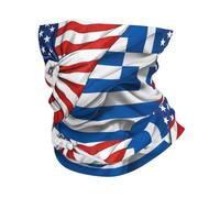 Bandana Bandera Vintage Griega Helénica De América Y Grecia Inodoro Bufanda Absorbente Headband para Aire Libre Correr Festivales De Música 2 Unidades