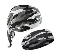 Bandana De 1 Pieza, Diadema De 1 Pieza, Bufanda Pirata, Bandana Camo, Diadema De Bicicleta para Hombre, Diadema De Bandana Unisex, Gorro De Bandana Deportivo para Hombre Y Mujer