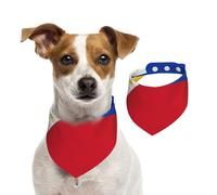 Bandana de algodón de doble cara para cumpleaños de perro, lavable, bandera de Filipinas, baberos para perros pequeños, medianos y grandes, unisex, perros, gatos, mascotas, grande