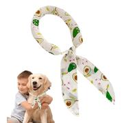 Bandana de enfriamiento de perros, Pet Cofresing Bandana | Collar de hielo Bandana Instant Refring Buff,Estampado de aguacate, suministros para mascotas enfriador de cuello, envoltura ajustable para u