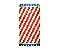 Bandana de forro polar con la bandera de Estados Unidos para invierno - Multifuncional para hombres y mujeres, polaina transpirable para el cuello, deportes para actividades al aire libre (rojo, 50 x