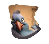 Bandana deportiva con estampado de paloma de dibujos animados para hombres y mujeres, máscara facial, envoltura para el cuello, bufanda para la cabeza, protección del sueño para el cabello rizado