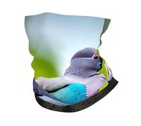 Bandana deportiva con estampado de paloma de dibujos animados para hombres y mujeres, máscara facial, envoltura para el cuello, bufanda para la cabeza, protección del sueño para el cabello rizado