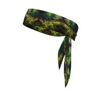 Bandana deportiva reversible con estampado de rey de hormigas con correas, bandana de fitness al aire libre, correas ajustables, adecuada para yoga y correr