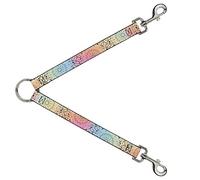 Bandana divisora de correa para perro, diseño de cachemira, color pastel, 1 pie de largo y 1 pulgada de ancho