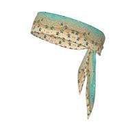 Bandana estampada de estrella de mar de tortuga de doble cara para hombres y mujeres para fútbol, yoga, fitness, diadema ninja