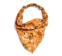 Bandana for mujer, bandas elásticas for el cabello, pañuelo triangular con estampado Floral, for la cabeza, accesorios for Para Uso Diario, Fiestas Decoración(Light purple)