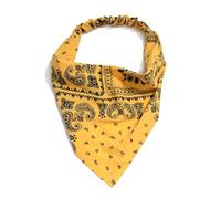 Bandana for mujer, bandas elásticas for el cabello, pañuelo triangular con estampado Floral, for la cabeza, accesorios for Para Uso Diario, Fiestas Decoración(Light Blue)