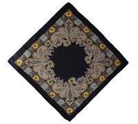 Bandana Para El Cabello Para Mujer - Bufanda Cuadrada Retro Para La Cabeza, Cubierta Ligera De Poliéster Para El Cabello, Accesorio Para Envoltura De Turbante De Estilo Elegante De 57 G | Vestido De F