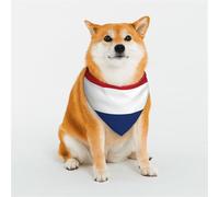 Bandana para mascotas con estampado de bandera holandesa para perros y gatos, tela elástica suave y transpirable para uso diario