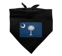 Bandana para perro con bandera del estado de Carolina del Sur
