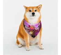 Bandana para perro, orquídeas, bufanda ajustable para mascotas, para perros, Navidad, mascotas, bufanda triangular, baberos, pañuelo suave y transpirable para cachorros pequeños, medianos y grandes