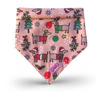 Bandana - Perros Salchicha Navideños