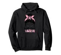 Bandana Pink Ribbon Strong Fighter Breast Cancer Warrior Sudadera con Capucha
