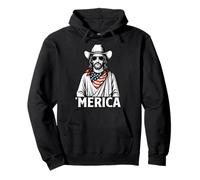 Bandana Religiosa con Bandera Estadounidense de Jesús Christian Faith Sudadera con Capucha