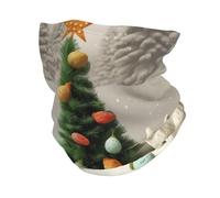 Bandana Rubíes Y Árbol De Navidad Sostenible Braga De Cabeza Delicado con La Piel Máscara para Kayak Correr Running 2 Unidades