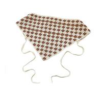 Bandana triangular turbante de ganchillo para el pelo, banda para el pelo anti-UV, diadema de punto para mujer, accesorio para el pelo Y2K, diadema de ganchillo para mujer, diadema de fibras acrílicas
