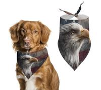 Bandana vintage con la bandera de Nueva York para perros, gatos, cachorros, bufanda triangular para mascotas pequeñas, medianas y grandes