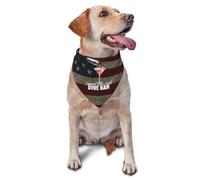 Bandanas De Perros Apoya A Tu Bar De Barrio. Bufanda De Mascota Decoración Lavable Triangulo Cuello Perro, para Mascotas para Perros Pequeños Y Grandes, Gatos, 70x30cm