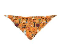Bandanas de Perros de Halloween Babos de poliéster Suave para Perros Cats Raunas pequeñas Chihuahuas Teddy Tamaño de Cuello Ajustable
