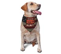 Bandanas De Perros Jamás Imaginé Que Me Convertiría En Un Viejo Cascarrabias. Bufandas Cómodo Suave Roupa para Caes, para Mascotas para Perros Pequeños Y Grandes, Gatos, 70x30cm