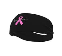 Bandanas Deportivas elásticas de Moda para Hombres y Mujeres Que luchan contra el cáncer de Mama, Ideales para Correr, Yoga y Gimnasio.