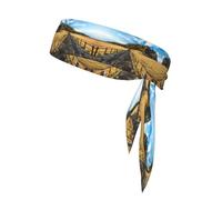 Bandanas deportivas para la cabeza, unisex, con estampado de Isla de Jeju, Corea, para entrenamiento, bandas atléticas para el sudor, verano, ciclismo y más