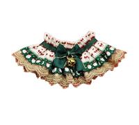 Bandanas navideñas para perros, Bandanas navideñas para perros | Baberos para perros navideños ajustables con pañuelos para perros - Lindos para mascotas transpirables Bufanda de encaje para animales