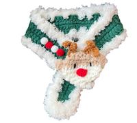 Bandanas para mascotas | Accesorio suave y cálido para ropa decorativa, bandana navideña para mascotas | Para Halloween, otoño, Pascua, invierno, cumpleaños,