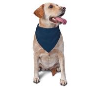 Bandanas para mascotas con estampado azul prusiano, bonitas bufandas para perros y gatos, para vacaciones, Navidad, Halloween, baberos triangulares ajustables para caminar al aire libre
