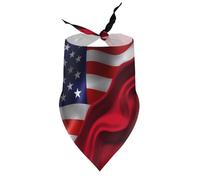 Bandanas para Perros con Bandera de Estados Unidos y Nepal, Baberos de Cuello en V, Bufanda Triangular Ajustable, Accesorios para Cachorros y Gatos pequeños, medianos y Grandes.