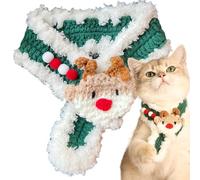 Bandanas para Perros - Disfraz con Decoración Suave Abrigador,Bandana De Navidad para Perros,para Pascua Otoño Halloween Invierno Cumpleaños Fiesta Y Uso Diario