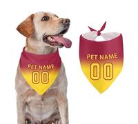 Bandanas Personalizadas para Perros con Nombre Foto Logotipo Bufanda Personalizada para Perros Pequeños Medianos Grandes Cachorro Gato A16