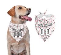 Bandanas Personalizadas para Perros con Nombre Foto Logotipo Bufanda Personalizada para Perros Pequeños Medianos Grandes Cachorro Gato A06