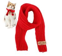 Bandanas pour Chiens - Écharpe Rouge Douce en Fibre de Polyester pour Chiens Moyens | Bandanas Multifonctionnels à Motif - Accessoire Festif pour Chien, Décoration, Tenue Quotidienne