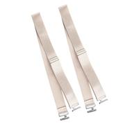 Bandas antideslizantes para calcetines, clips para calcetines, 2 pinzas ajustables antideslizantes, hebilla de fijación elástica para medias de muslo para mujer, evita medias largas