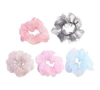 Bandas Cabello 5piezas de Tela, Coleteros de Moda para Mujeres y Niñas