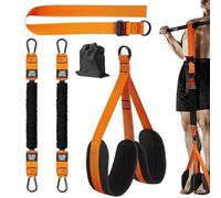 Bandas de asistencia pull-up - Bandas de resistencia para pull up - Bandas de resistencia para entrenamiento de fuerza ajustable de alto rendimiento - Correa para la parte de la barbilla del cuerpo