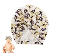 Bandas de bebé - Sombreros florales para recién nacidos para niñas, diadema turbante para bebé de 0 a 3 meses y 1 - 2 años para exteriores, ropa para todos los jugos, sesiones de fotos, todas las