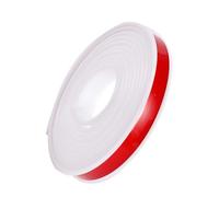 Bandas de Borde de Muebles Autoadhesivas en Forma de U Tira de Borde de TPE Flexible para Bordes de Madera en Bruto, molduras de Chapa y proyectos de restauración de Mueble White 10m Inner Width 20mm
