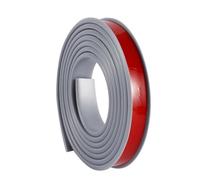 Bandas de Borde de Muebles Autoadhesivas en Forma de U Tira de Borde de TPE Flexible para Bordes de Madera en Bruto, molduras de Chapa y proyectos de restauración de Muebles Gray 10m Inner Width 20mm