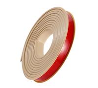 Bandas de Borde de Muebles Autoadhesivas en Forma de U Tira de Borde de TPE Flexible para Bordes de Madera en Bruto, molduras de Chapa y proyectos de restauración de Mueble Khaki 10m Inner Width 20mm