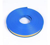 Bandas de borde de muebles en forma de U, 16.4FT Veneer Edge Banding, Peel and Stick Trim Collapsible Guards for Cabinet Repair(Blue,12 mm)