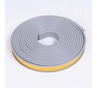 Bandas de borde de muebles en forma de U, Soft Silica Gel countertop Edge Trim，16.4FT Protector for Furniture Restoration, Cabinet Repair(Gray,12 mm)