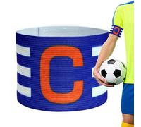 Bandas de brazo de capitán para fútbol, brazalete deportivo de capitán para fútbol, brazalete de liderazgo de capitán, accesorios de juego para adultos y jóvenes