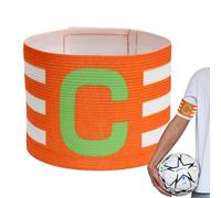 Bandas de Capitán de Fútbol, brazaletes de Capitán para el Fútbol | Brazalete Deportivo de Capitán para el Fútbol - Brazalete de Liderazgo de Capitán, Accesorios de Juego